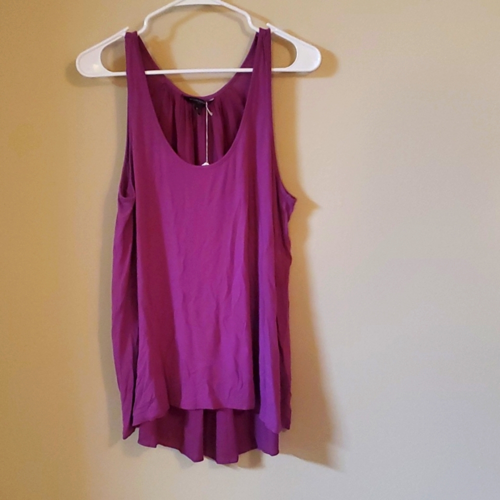 BR Factory Purple Sleeveless Top